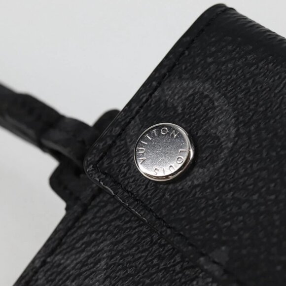 LOUIS VUITTON Monogram Eclipse Porte Cartes On Strap - Picture 13 of 16
